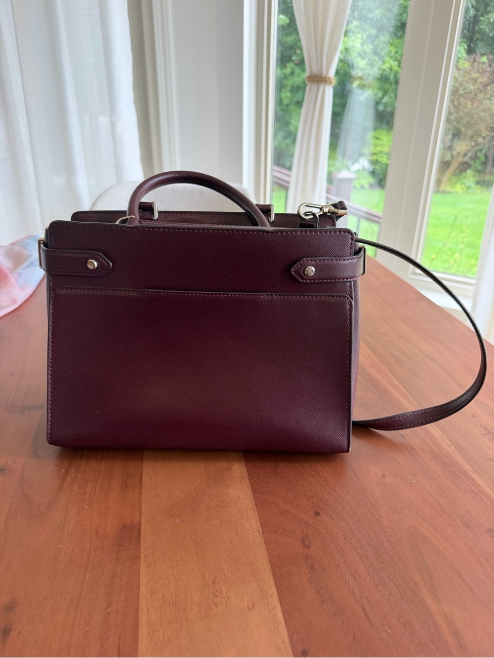 π·β¨ Kate Spade New York Burgundy Satchel + Matching Wallet Set ππ - Picture 3 of 11